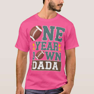 Camiseta Dada De 1 Ano De Nascimento De 1 Rua De Futebol