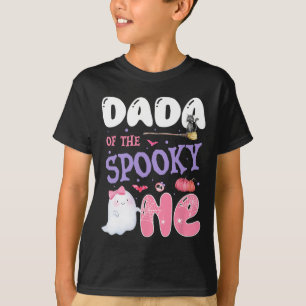 Camiseta Dada De Um primeiro aniversario De Rosa De Hallowe