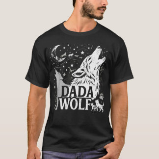 Camiseta Dada Lobo Tribo Família Correspondente Lobos
