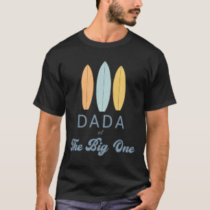 Camiseta Dada O Grande Um Surf 1º Aniversário Família Combi