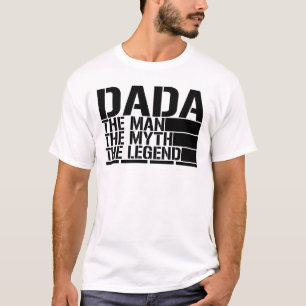 Camiseta Dada O Homem A Lenda