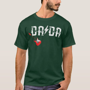 Camiseta Dada Rockin Um Aniversário Família Correspondência
