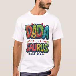 Camiseta DADA SAURUS - Camisa de Pai de Dinossauro