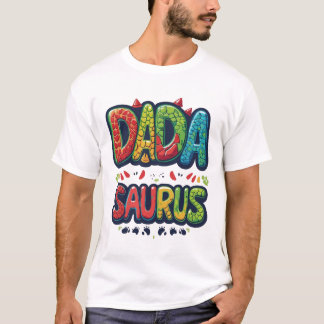 Camiseta DADA SAURUS - Camisa de Pai de Dinossauro
