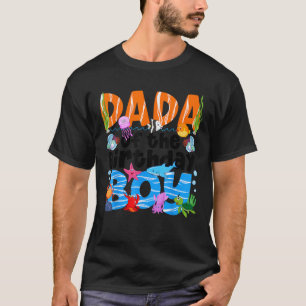 Camiseta Dada Sob Festa de aniversário Marítima Boys Ocean