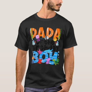 Camiseta Dada Sob Festa de aniversário Marítima Boys Ocean