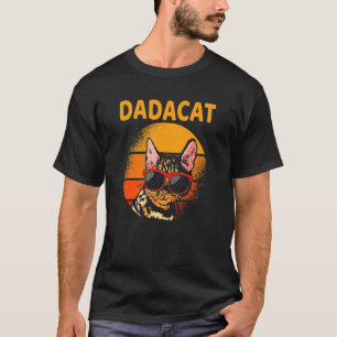 Camiseta Dadacat Vintage Pai Retro Dia de os pais Men Dis