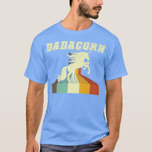 Camiseta Dadacorn Magical Rainbow Unicorn & Horse Family