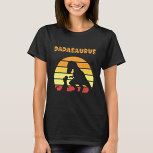 Camiseta Dadasaurus Pai Trex Padre T Rex Dinossauro Retro S