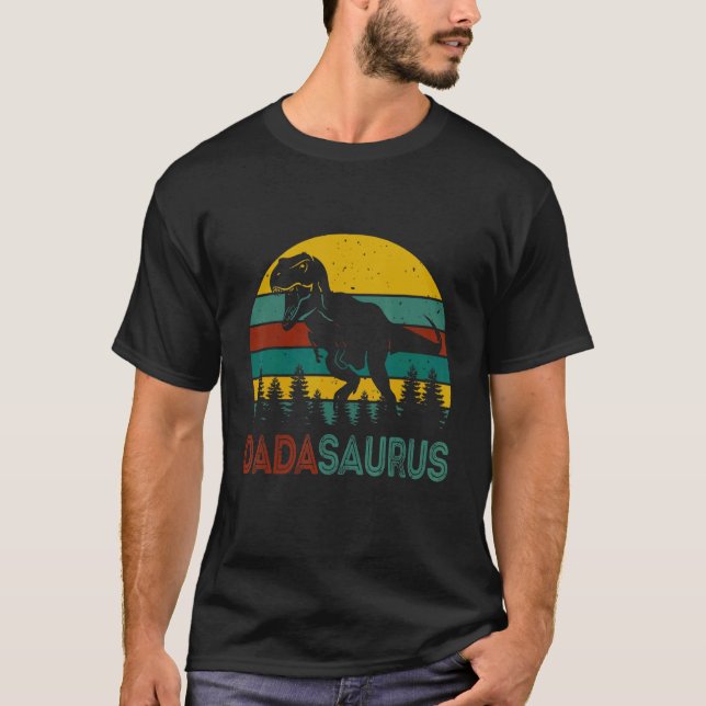 Camiseta Dadasaurus Rex Dinosaur Dada Saurus Family Matchin (Frente)
