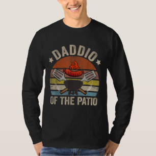 Camiseta Daddio Do Patio Grelha De CHURRASCO De Vintage