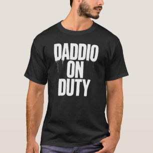 Camiseta Daddio on Duty – Texto em Negrito com Efe