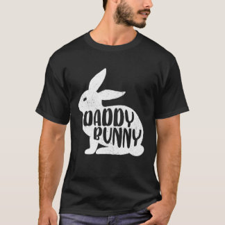 Camiseta Daddy Bunny Cute Matching Family Easter