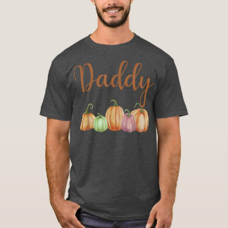Camiseta Daddy of Little Pumpkin First Birthday Autumn Pump
