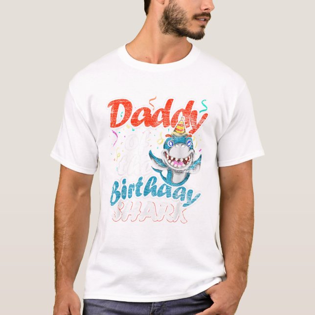 Camiseta Daddy Of The Birthday Boy Father (Frente)
