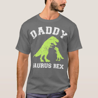 Camiseta Daddy saurus rex dinosaur father's day gift for da