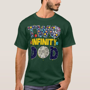 Camiseta Daddy Two Infinity & Beyond Birthday Decorations 2