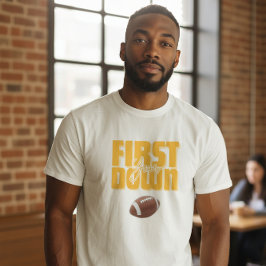 Camiseta Daddy's Football First Year Down Graphic Tee