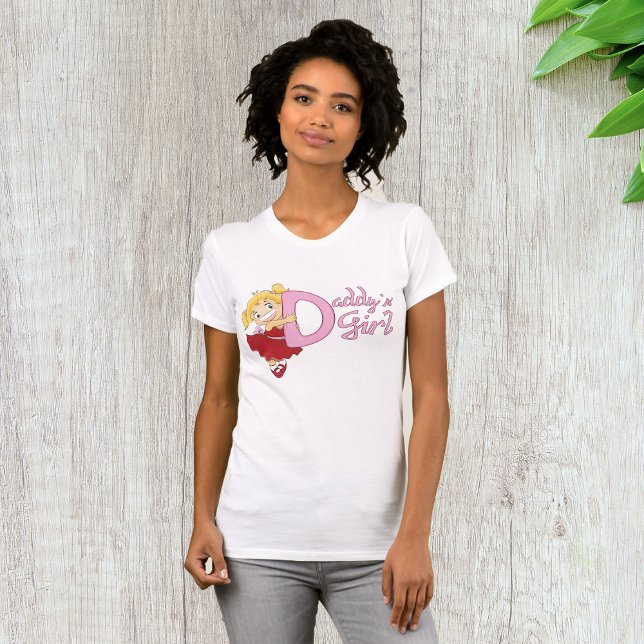 Camiseta Daddys Girl Womens T-Shirt (Criador carregado)
