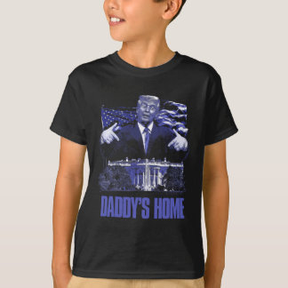 Camiseta Daddys Home White House Trump 2024 Eleição