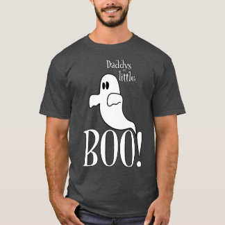 Camiseta Daddys Little Boo Cute Trending Padre Filha Fa