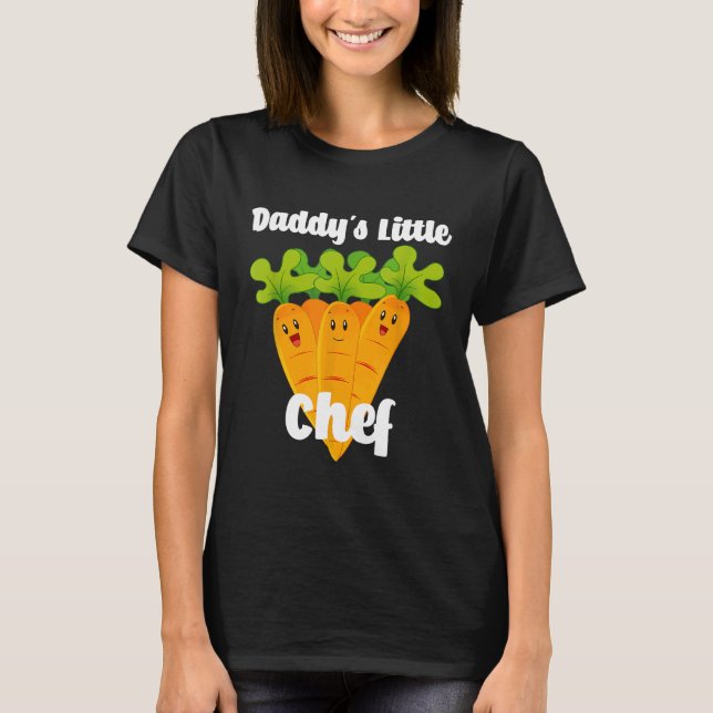 Camiseta Daddys Little Chef Chef (Frente)