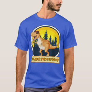 Camiseta Daddysaurus Beer & Sunglass TRe Funny Gift Fathe