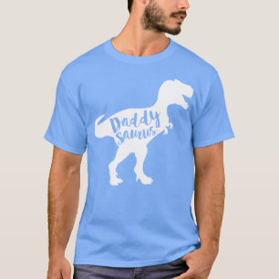 Camiseta Daddysaurus Funny Dinossaur Pai Dift Rex Pais