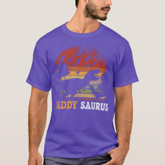 Camiseta Daddysaurus Re Dinosaur Daddy Saurus Família Tapet
