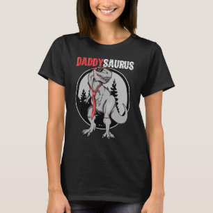 Camiseta Daddysaurus Rex Dinossaur Pai Surus Family Matchi
