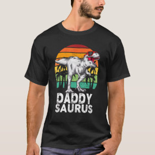 Camiseta Daddysaurus Rex Dinossaur Pai Surus Family Matchi