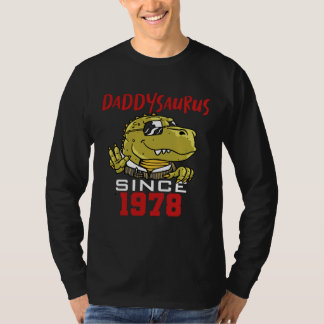Camiseta Daddysaurus since 1978