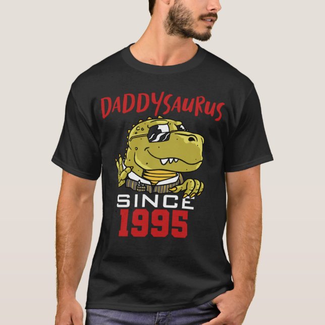 Camiseta Daddysaurus since 1995 (Frente)
