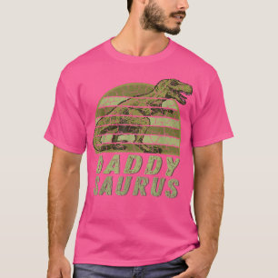 Camiseta Daddysaurus T Re Dinossauro Pai Saurus Funny Fathe
