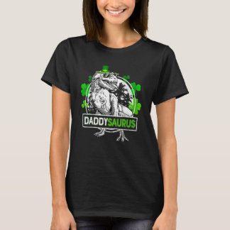 Camiseta Daddysaurus T Rex Dinosaur Pai Saurus Ruas Patras