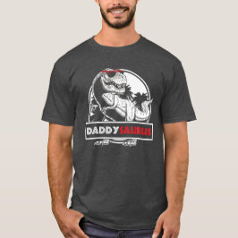 Camiseta Daddysaurus T shirt Dia de os pais Gifs T rex Pai 