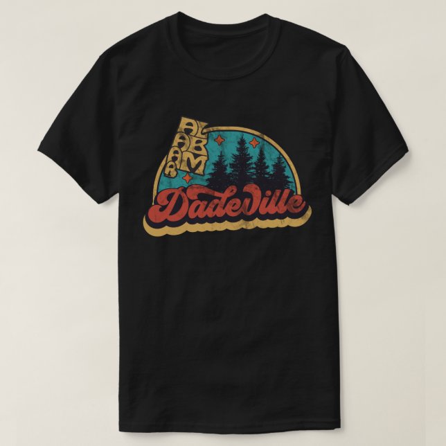 Camiseta Dadeville, Alabama (Frente do Design)
