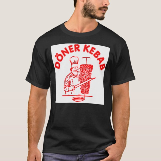Camiseta Dador Kebab Original 5 Sticker (Frente)