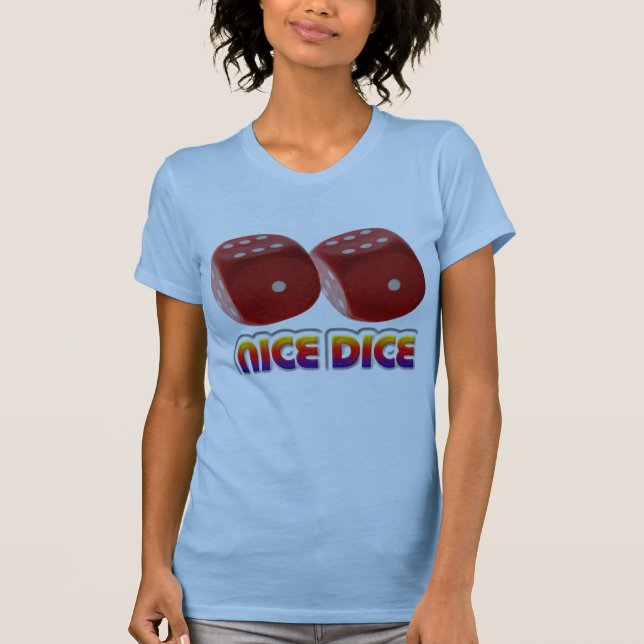 Camiseta Dados agradáveis (Frente)