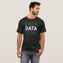 Camiseta Dados da conversa a mim frase do empresário