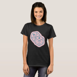 Camiseta Dados de Coração Dia dos Namorados