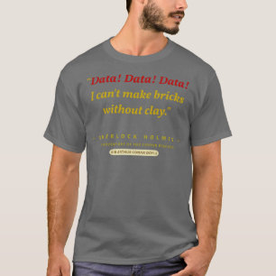 Camiseta Dados de Dados que não consigo fazer tijolos sem l