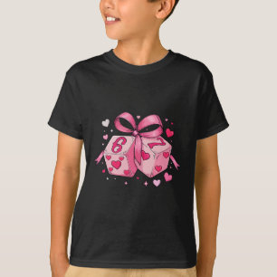 Camiseta Dados de São Valentim 6 7 Seis Sete Meme Coquette