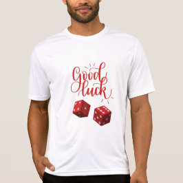 Camiseta dados do dia de sorte