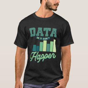 Camiseta Dados Ou Não Aconteceu A Análise De Comportamento 