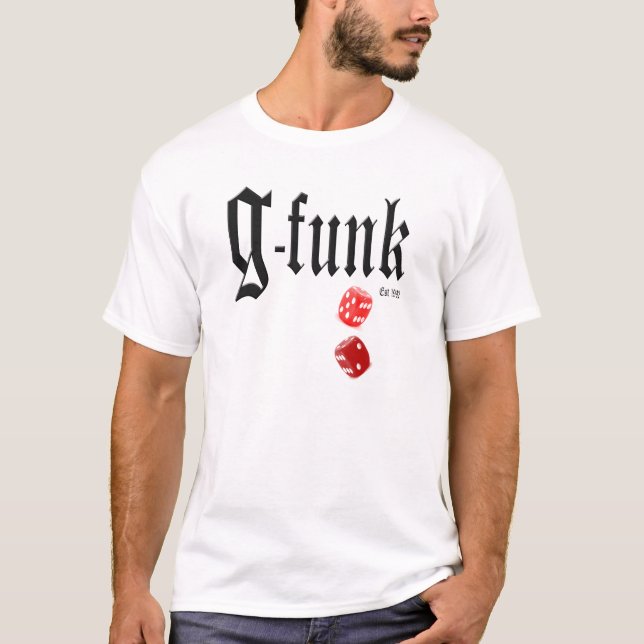 Camiseta Dados Rolantes G-Funk (Frente)