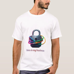 Camiseta Dados São Meu Negócio – Análise de Segurança Ciber