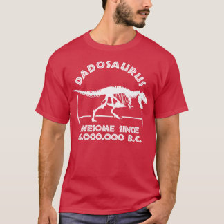 Camiseta Dadosauro Pai Aniversário