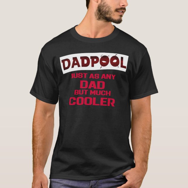 Camiseta Dadpool Cool Dad Classic T-Shirt (Frente)