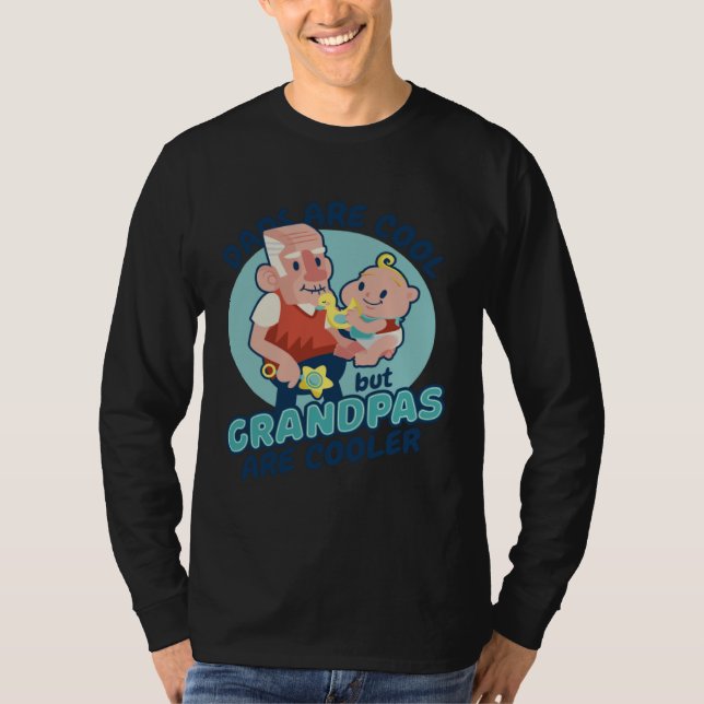 Camiseta Dads Grandpas are cooler (Frente)